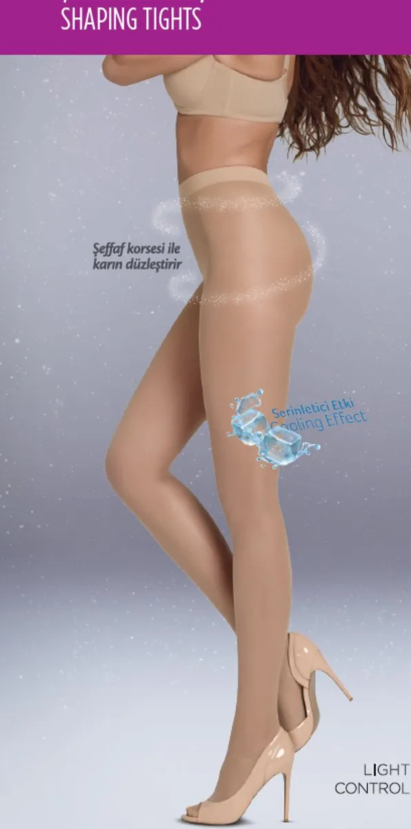 Penti Perfect Shape Dames Corrigerende Panty 15 Denier - ZWART