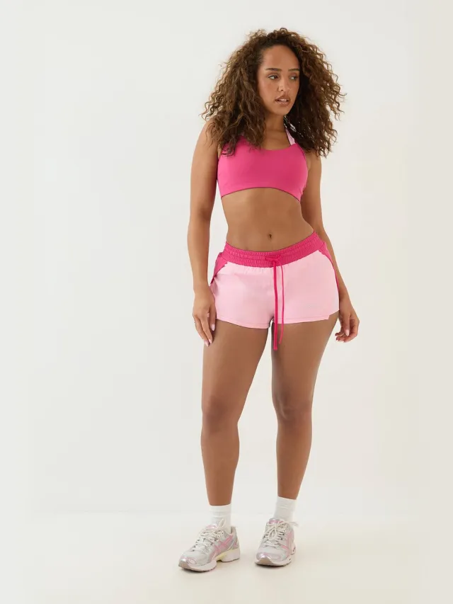 DSGN Studio Dames Dsgn Studio Ultra Sculpt Contrast Sportbeha Fuchsia