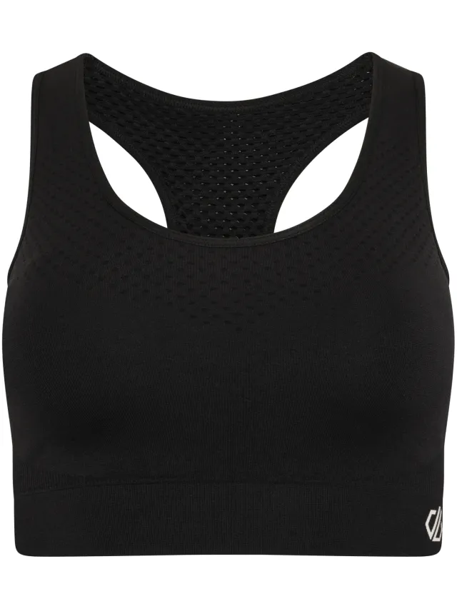 Dare 2b Vrouwen/dames Dont Sweat It Sportbeha (Zwart/Zwart)