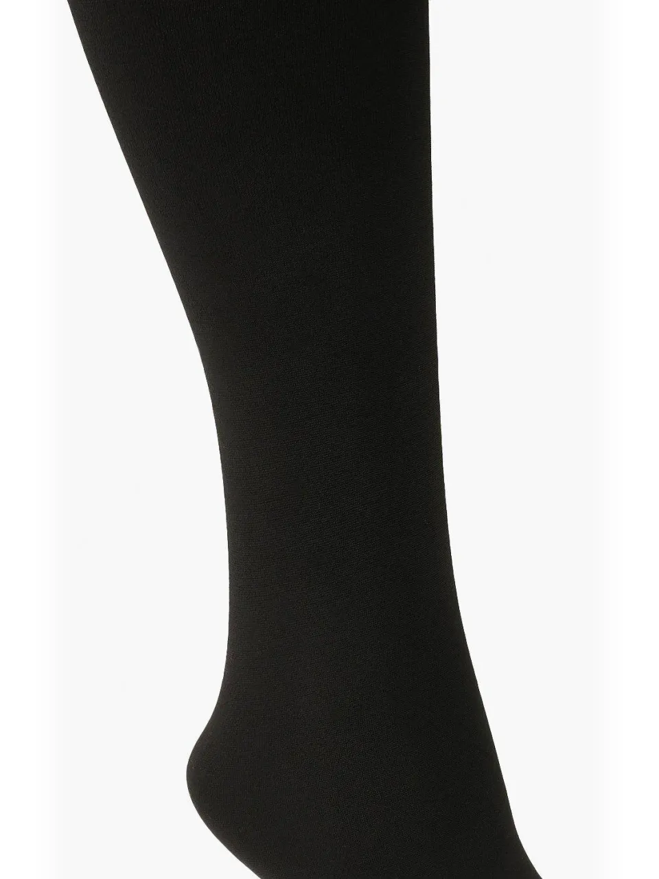 boohoo Dames Plus 300 Denier Thermal Tights Zwart