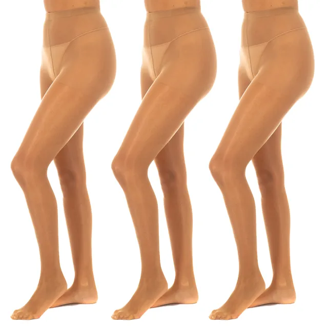 Jolie Folie Set-3 15 Den Lycra Slip DANAE15 vrouw beige, foto 2