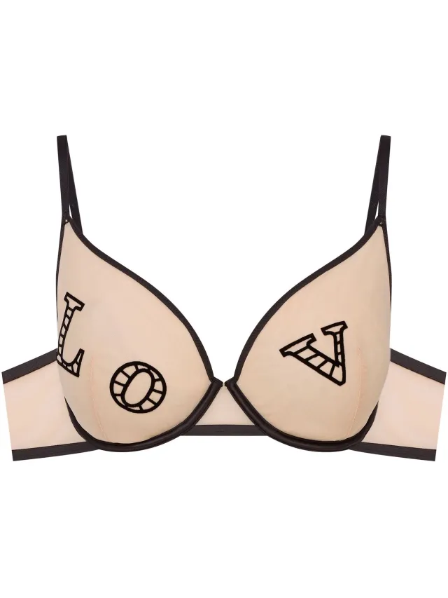 ESOTIQ Ora - Zachte beha - Beige - Zwarte details Beige;Zwart