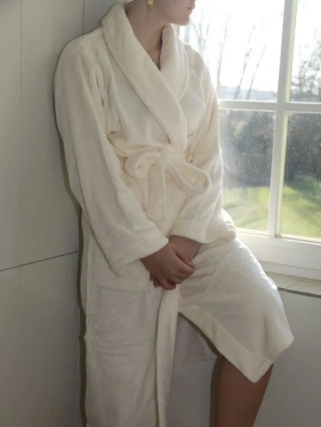 Vandersickel Badjes - Fleece - Grand Luxe - Beige