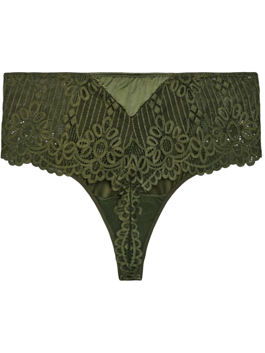 Zizzi LMERYEM string groen, foto 3