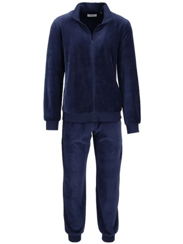 Ringella Katoenen dames lounge set donker marine Ringella - Blauw - Maat - 48