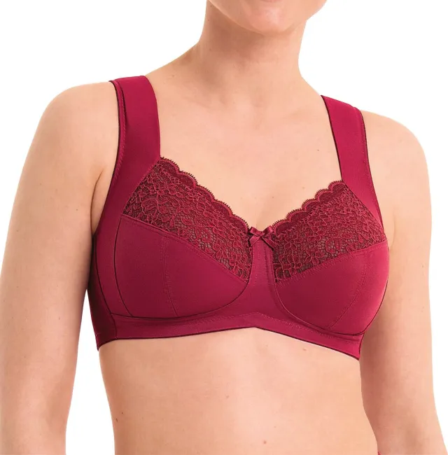 Anita Comfort Havanna TopComfort Bh Zonder Beugel 5813 Dark Red - maat EU 115D / FR Rood