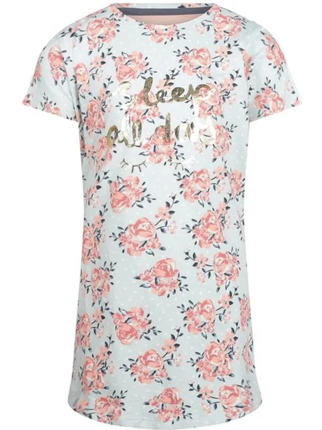 Charlie Choe Big Shirt Sleep All Day Roze