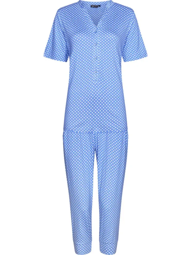 Pastunette Duurzame Pastunette pyjama blauw - Blauw - Maat - 38