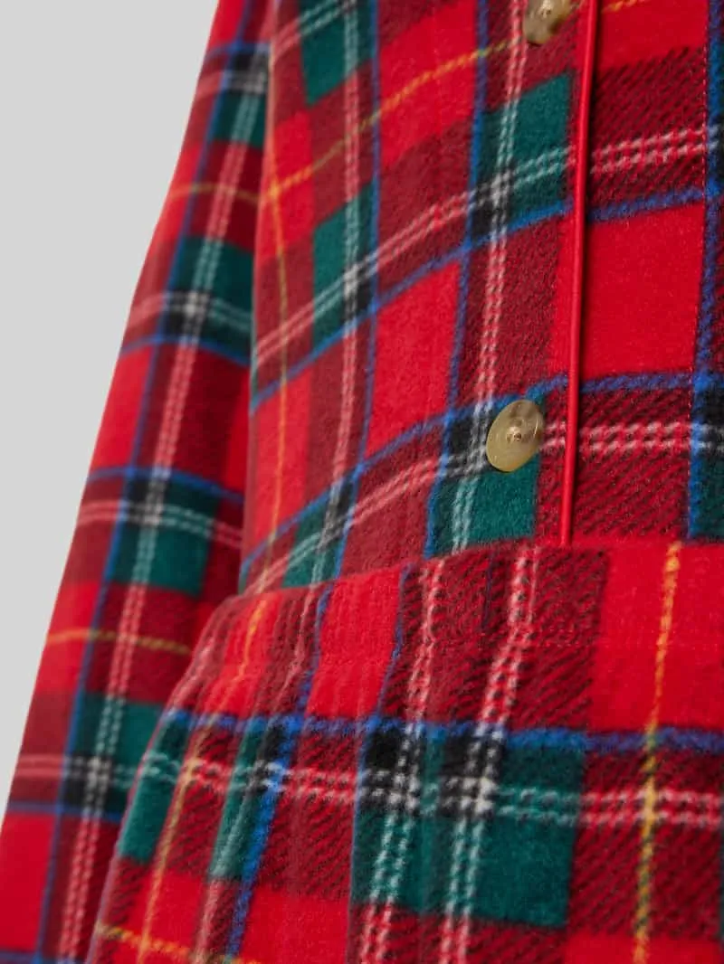 Lauren Ralph Lauren Pyjama met reverskraag rood, foto 2