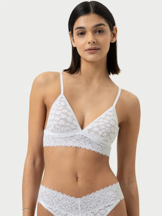 Mey Driehoek BH Serie Savage Lace Wit