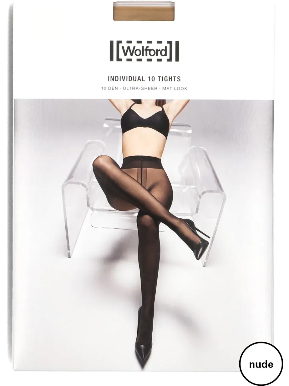 Wolford Individual 10 Tights beige