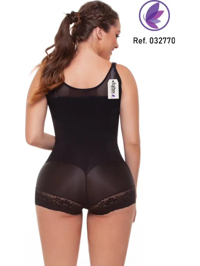 Fajitex FAJA COLOMBIANAS | BODYSUIT DAMES | COLOMBIAANSE SHAPEWEAR | DRUKPAK BBL BUIKWANDCORRECTIE LIPOSUCTIE POST OPERARTIEF 032770 14 zwart