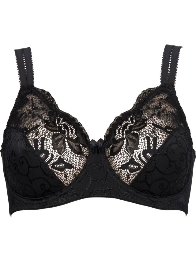Elbrina LACE Vrouwen Beha - Zwart