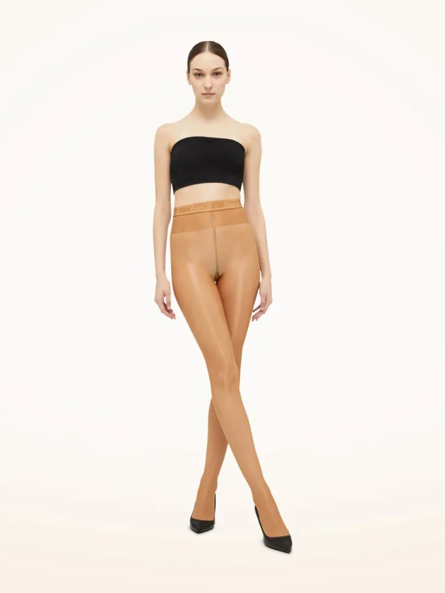 Wolford Neon 40 Tights - gobi