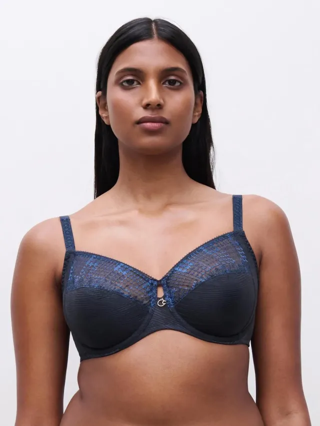 Chantelle Intrigue – BH Beugel – C13WMU – Bleu Marine –