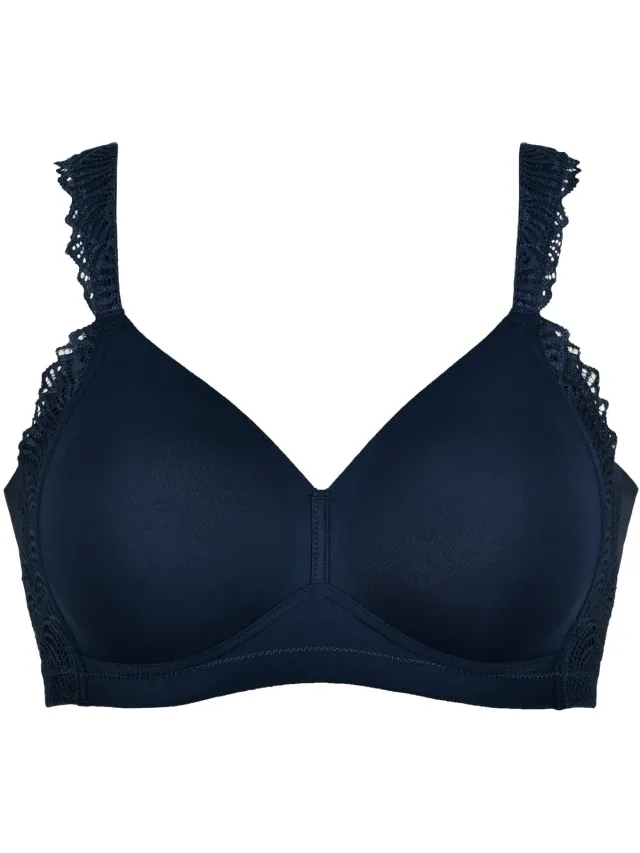 Naturana Side smoother bh met kant - 5675 - Dark Blue
