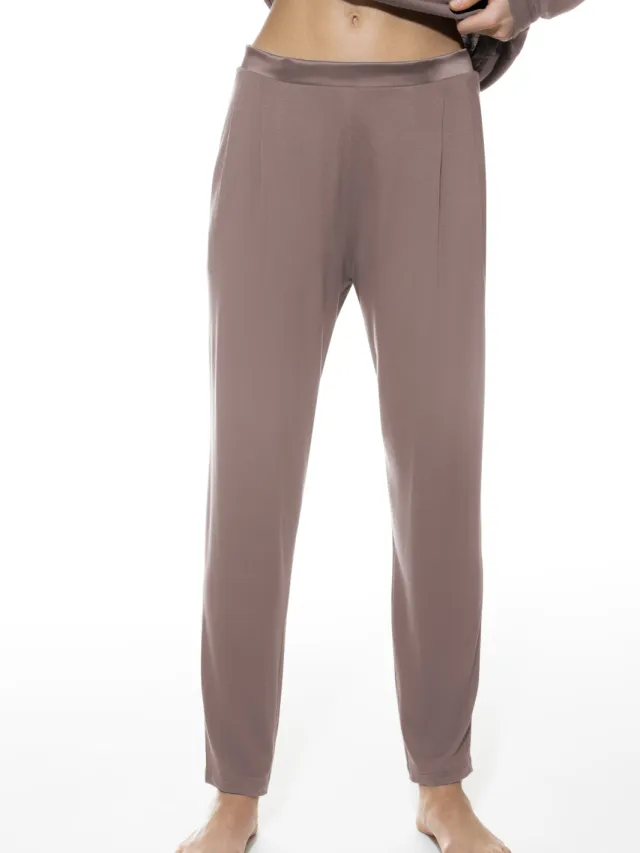 Mey Broek op enkelhoogte Serie Pure Chic Milk`n Coffee bruin