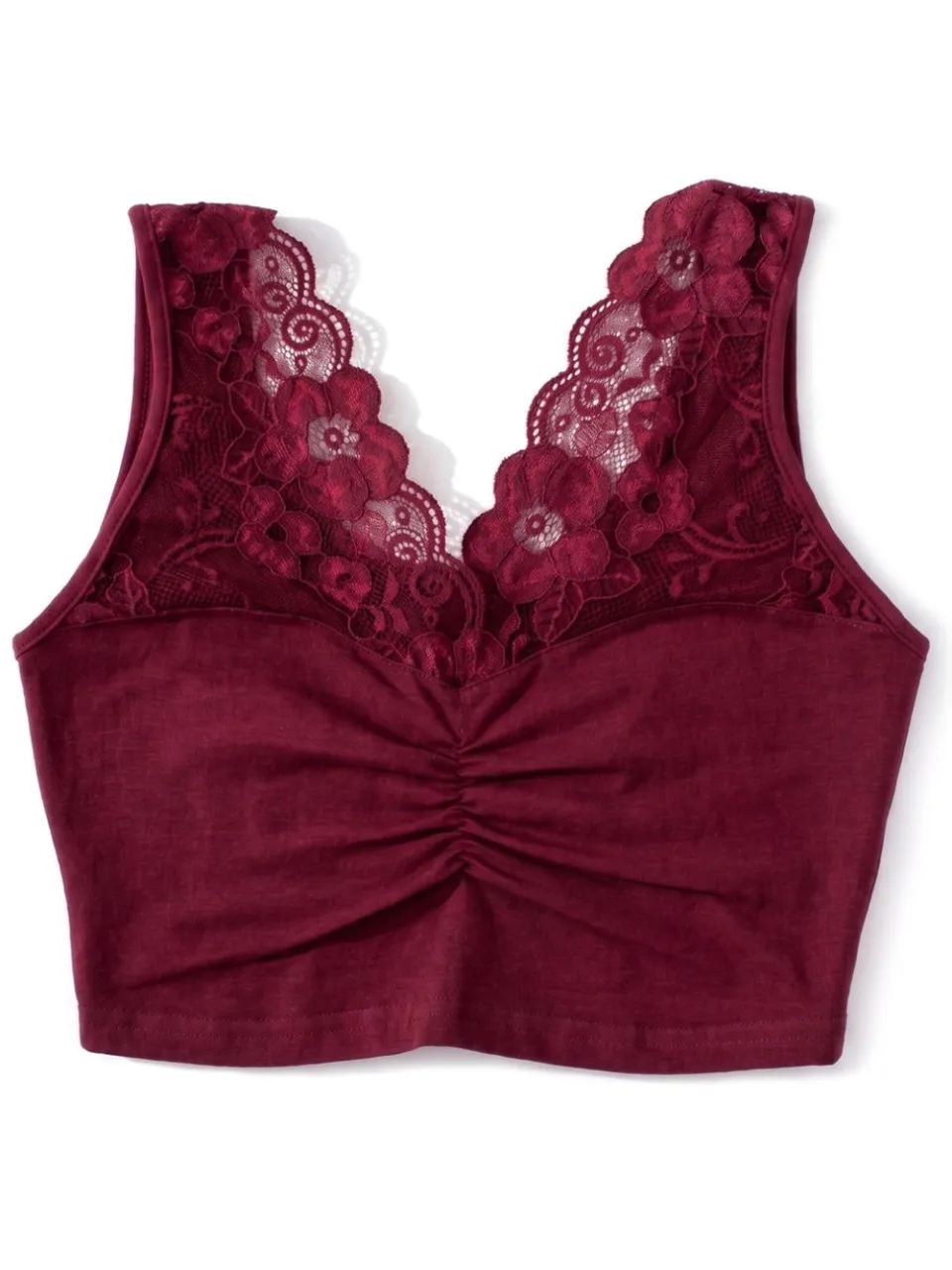 OTS Damesbralette bordeauxrood, foto 2