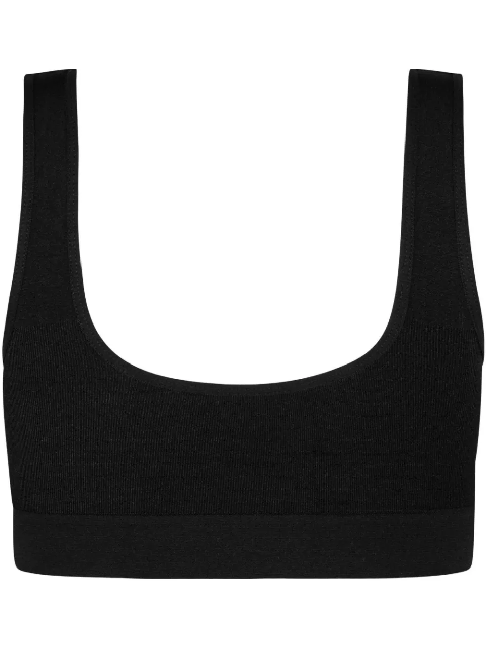 MAGIC Bodyfashion Shimmer naadloze voorgevormde bh-top zwart, foto 3