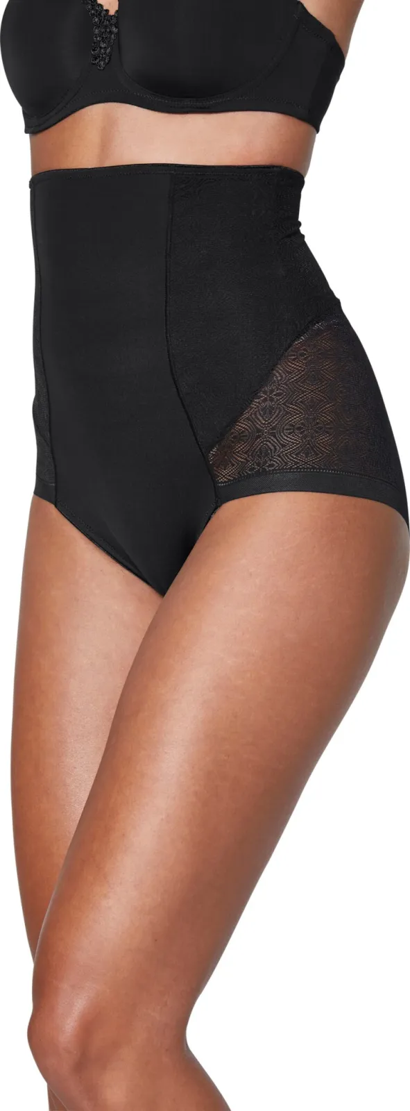 Susa high waist figuurslip zwart