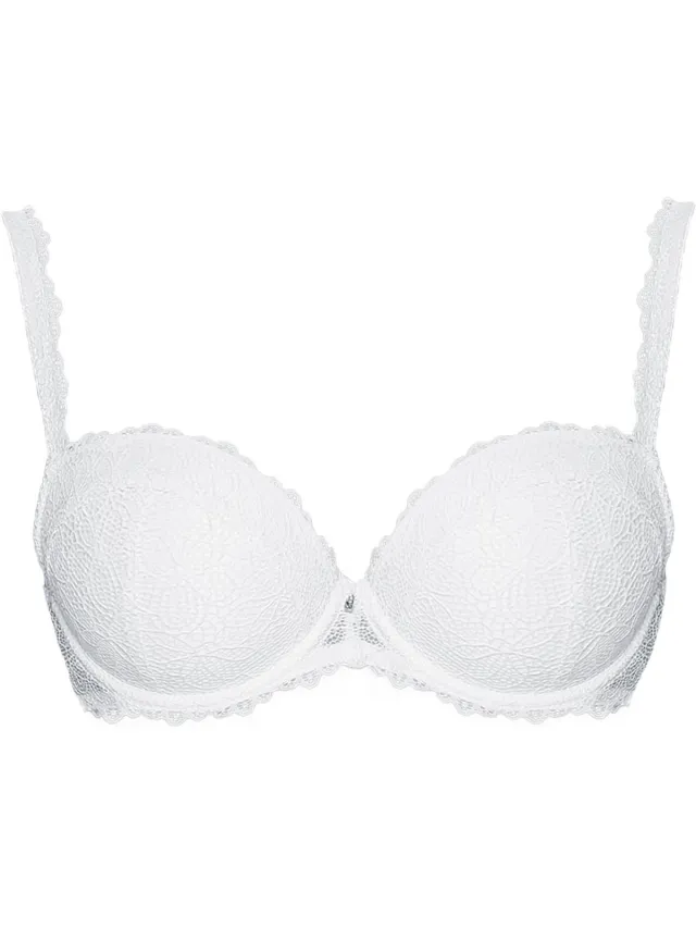 Viania Push-up beha Leni Wit