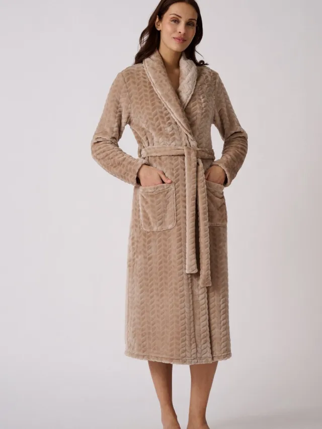 Damart Thermolactyl kamerjas van zachte tricotstof - Dames - Beige - 54-56 (XXL)