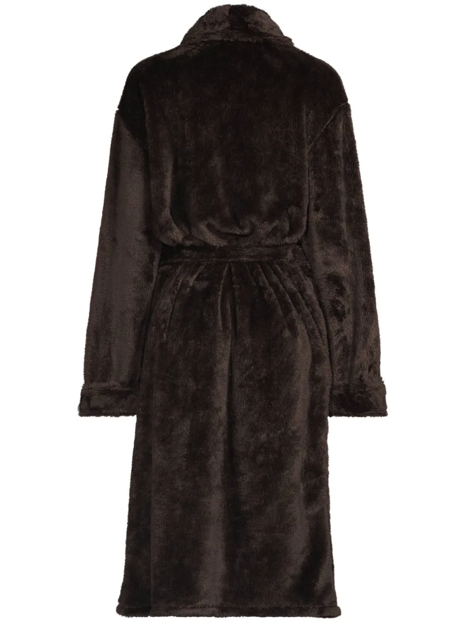 LingaDore fleece badjas - donkerbruin, foto 3