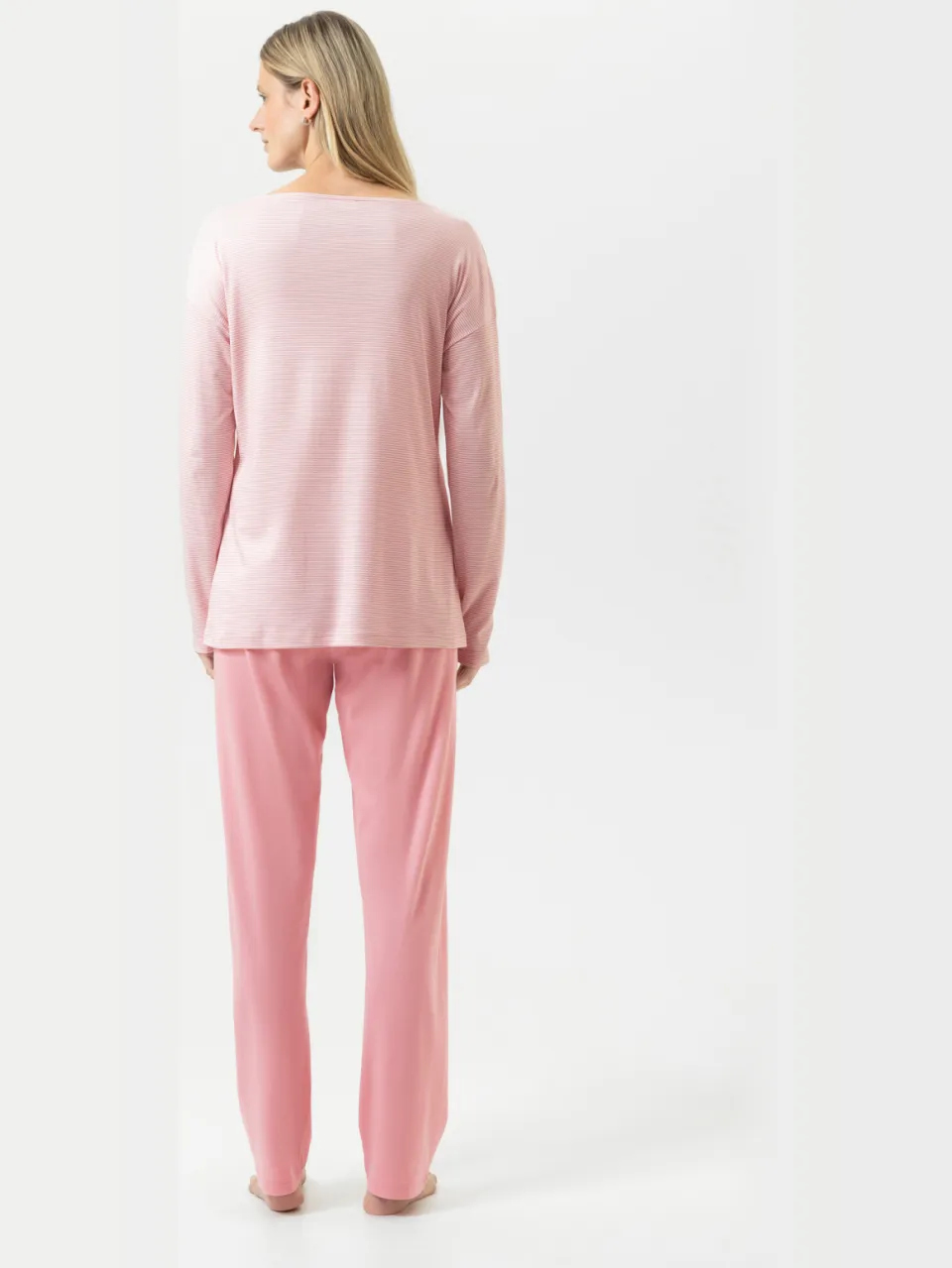 Mey Pyjama Serie Simple Stripes Bridal Rose, foto 3
