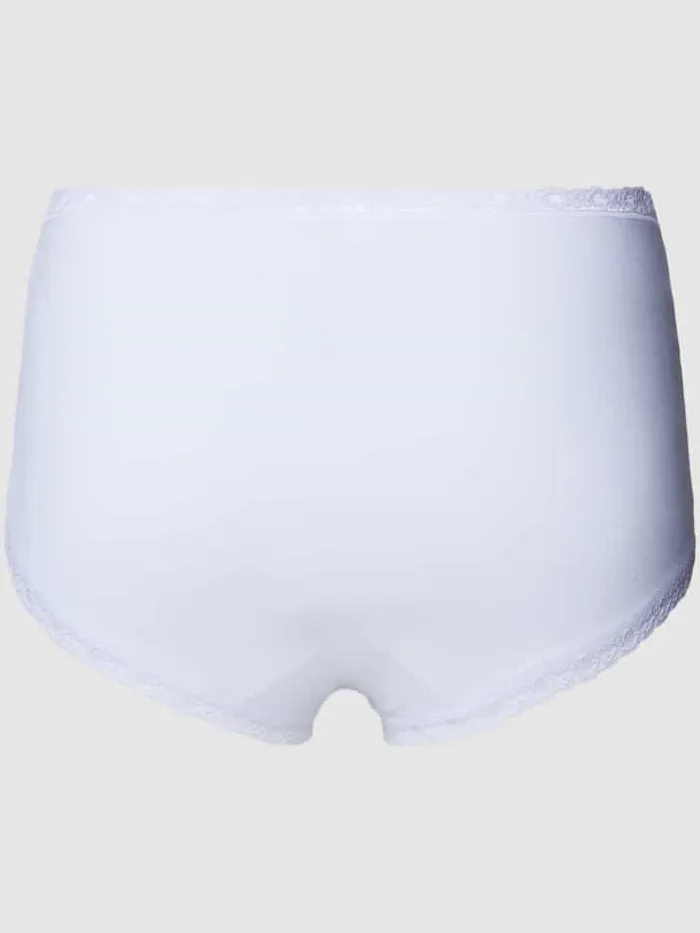 Sloggi Broek met geschulpte zoom in een set van 3 stuks wit, foto 3