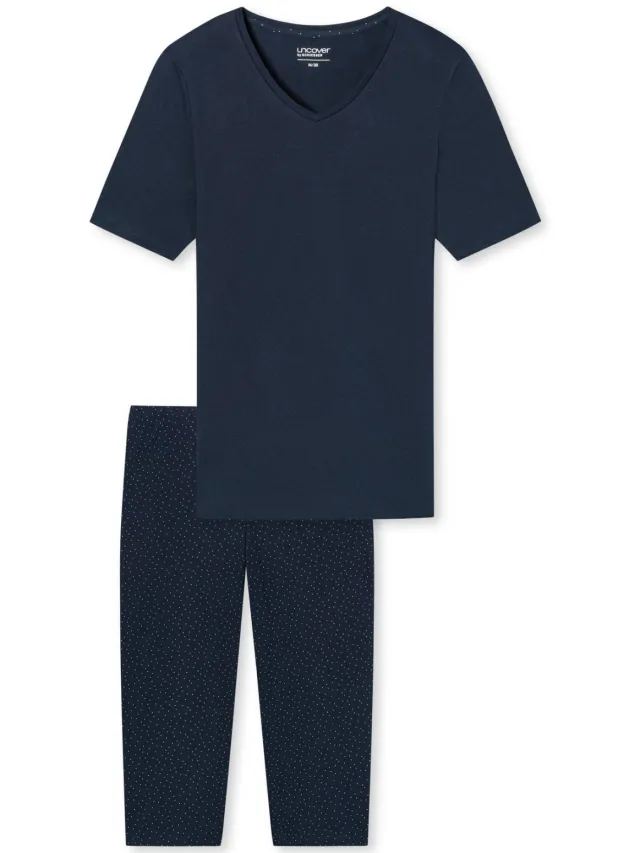 Undercover By Schiesser Uncover door Schiesser Pyjama Set marineblauw, foto 2