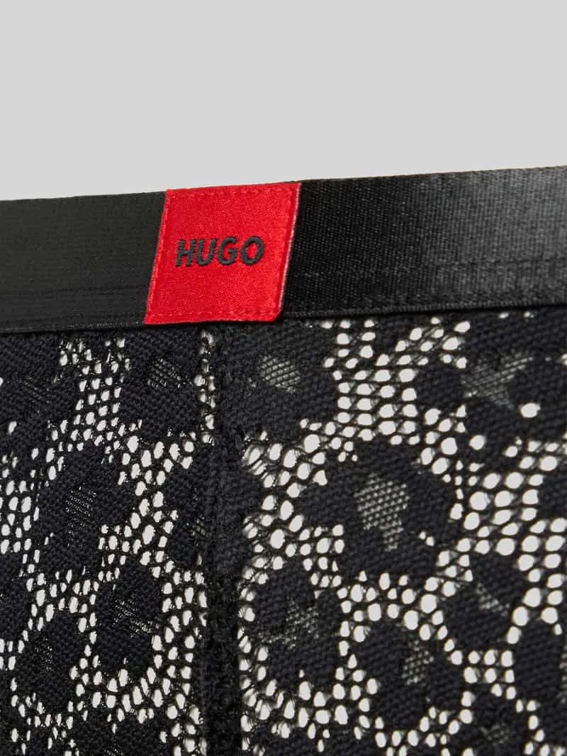 Hugo slip met kant model 'SAVANA BRIEF' zwart, foto 3