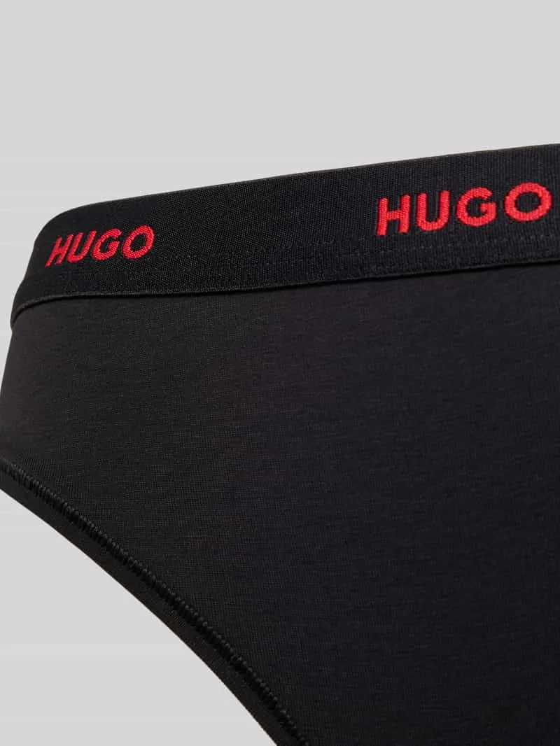 Slip van Katoenmix Model 'HUGO ID BRIEF' zwart, foto 3