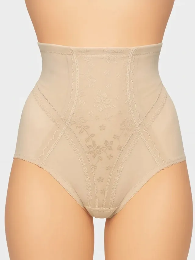 J&C push up onderbroek - sterk corrigerend - M - Beige