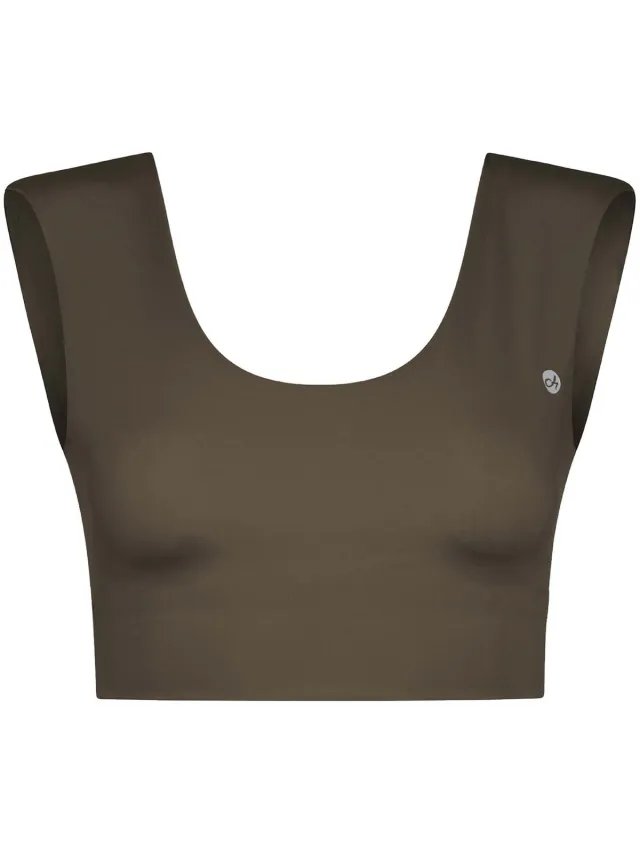 Deha Top Deha Sportbeha Van Gerecycled Microfiber - Fashion Wear - Vrouwen Bruin