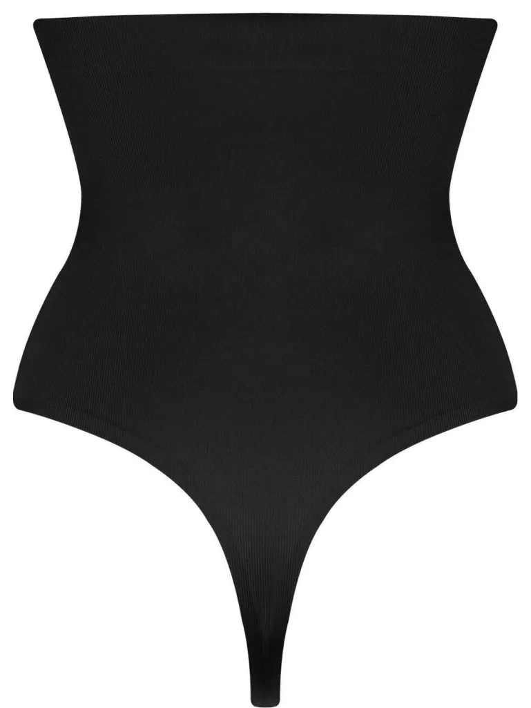 Perfect Secrets high waist corrigerende string Power Shaper zwart, foto 3