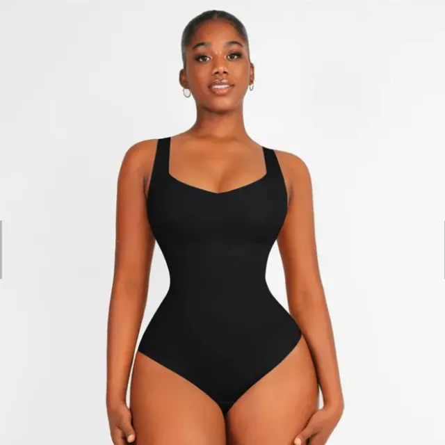 Tanfit Seamless Bodysuit Shapewear - Mouwloos - zwart