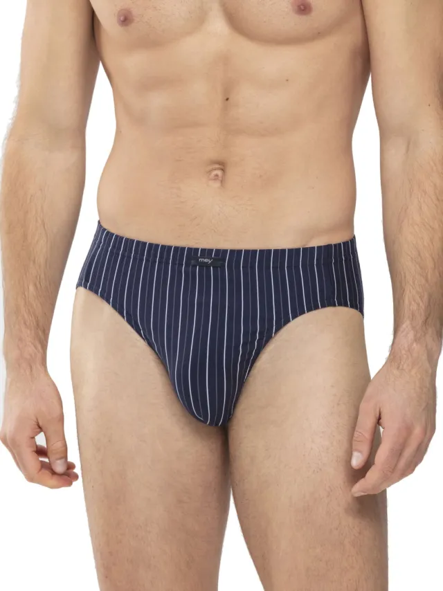 Mey Täby onderbroek marineblauw gestreept yacht blue