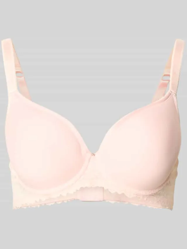 Mey Beha met kant, model 'Spacer' Roze