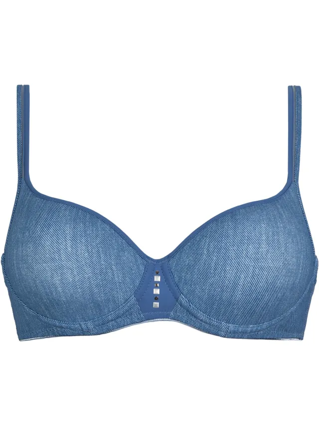 Dacapo Collage Mousse BH Jeans Blauw