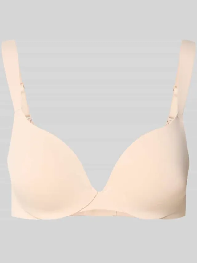 Triumph Beugelbeha met brede bandjes model 'Body Makeup Illusion' Beige