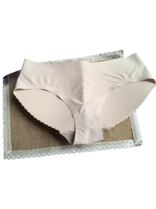 rimmo Corrigerende dames shapewear slip – afslankend ondergoed met buikcontrole, butt lifter & push-up effect voor een slanker silhouet - Beige