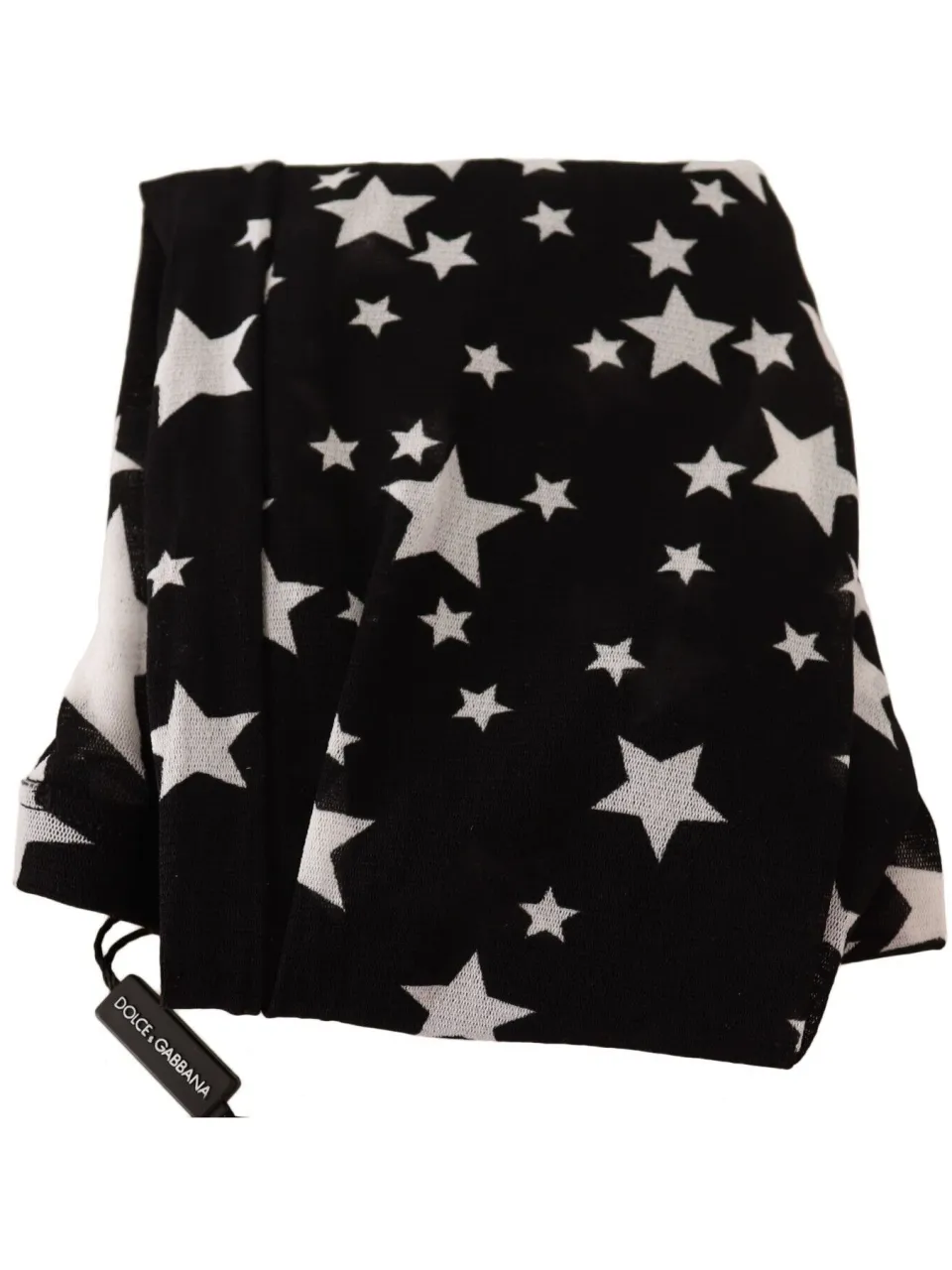 Dolce & Gabbana Sterrennacht Designer Mesh Dames Panty zwart/wit, foto 2