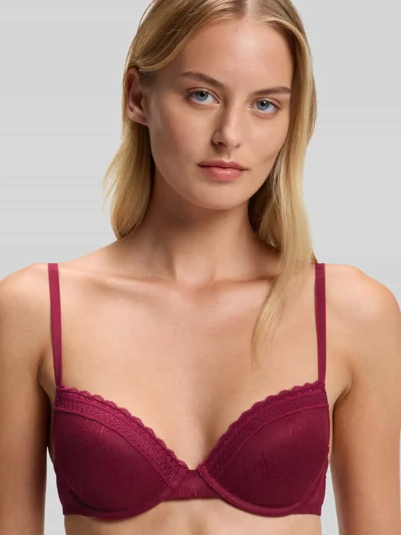 Hugo bh met push-up cups bordeaux, foto 4