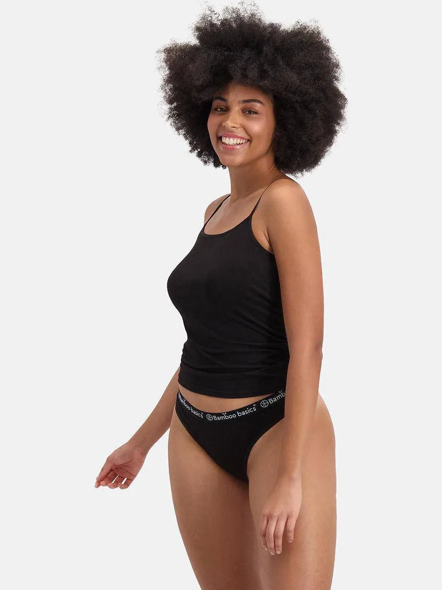 Bamboo Basics Emma string zwart, foto 4