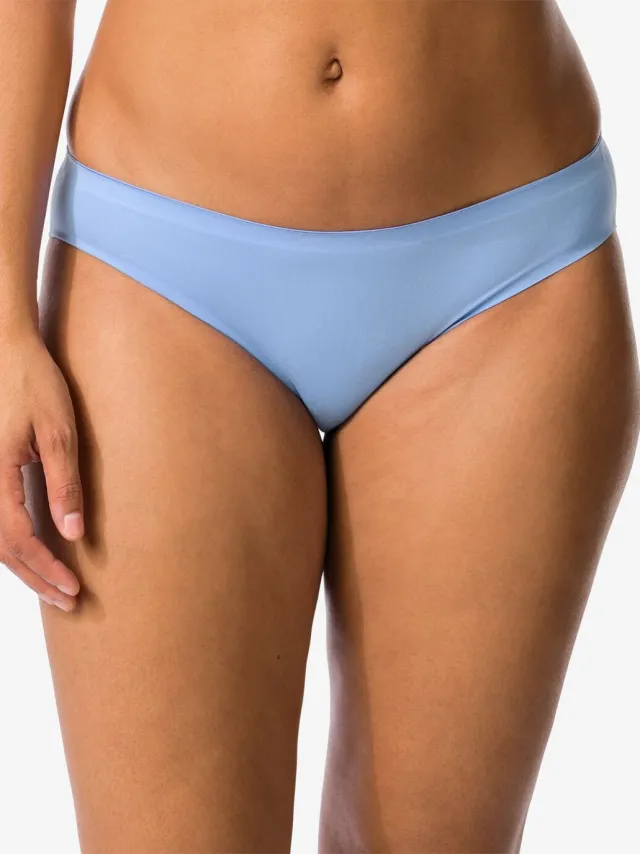 HEMA Damesslip second skin micro blauw (blauw)
