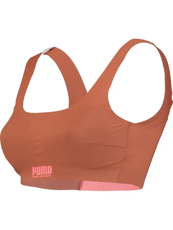 Puma Maat XS WOMEN SPORTY PADDED TOP 1P bruin, foto 2