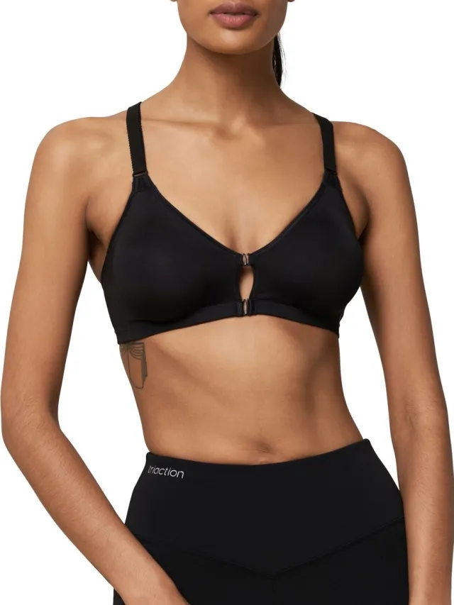 Triumph Bügelloser BH Triaction Fitness Zwart