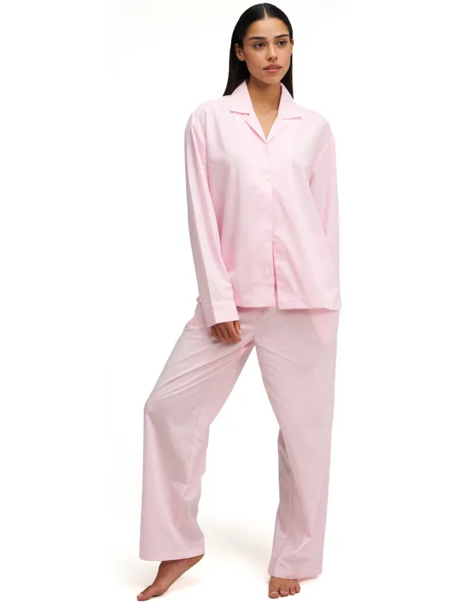 Dore & Rose Premium Pyjama Dames - 85% Denier - Lichtgewicht - Extreem Zacht - Roze