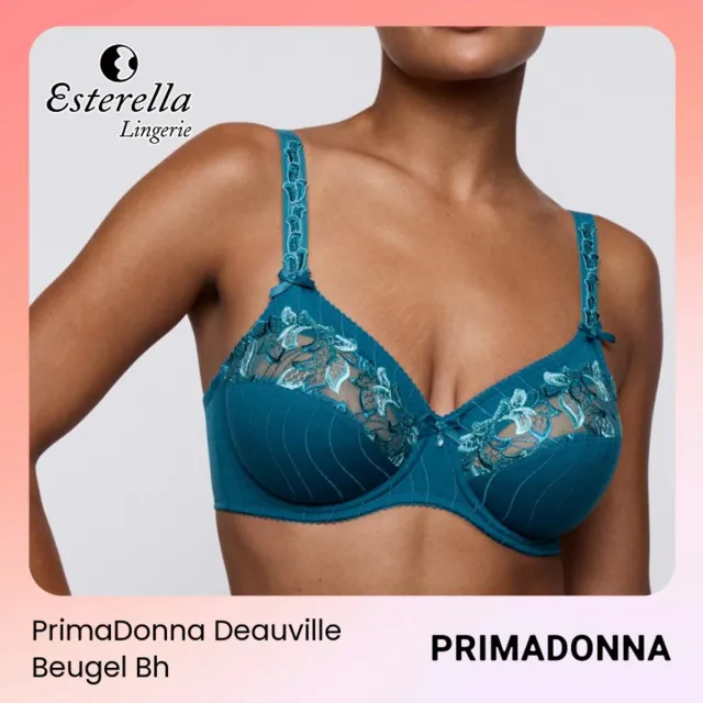 PrimaDonna Deauville Beugel Bh 0161816 Peacock - maat EU 80D / FR Groen