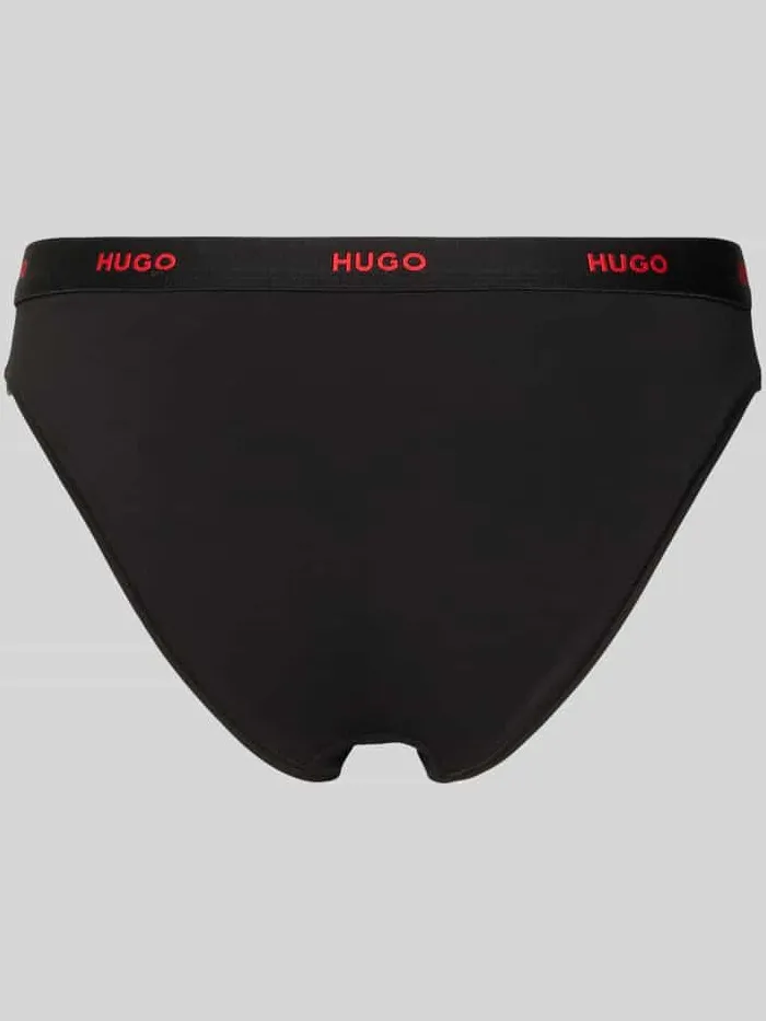 Slip van Katoenmix Model 'HUGO ID BRIEF' zwart, foto 2